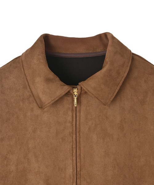 marjour(マージュール)の「FAKE SUEDE BLOUSON(ブルゾン・レディース・ブラウン・M)」の7枚目の写真