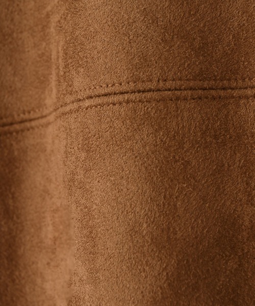 marjour(マージュール)の「FAKE SUEDE BLOUSON(ブルゾン・レディース・ブラウン・M)」の2枚目の写真