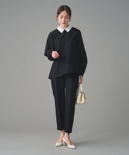GISHA 2トーン ジャガード パンツ（スラックス）｜UNITED ARROWS