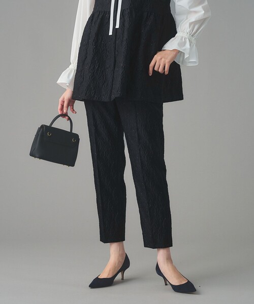 GISHA 2トーン ジャガード パンツ（スラックス）｜UNITED ARROWS