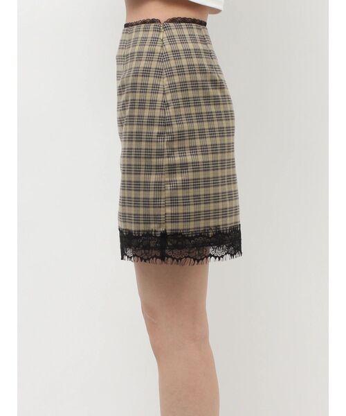 EVRIS（エヴリス）の「レースコンビミニスカート【セットアップ着用可能】（スカート・レディース・ブラック/ブラウン/その他1・SMALL/MEDIUM）」の21枚目の写真