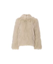 Winter fox fur jacket
