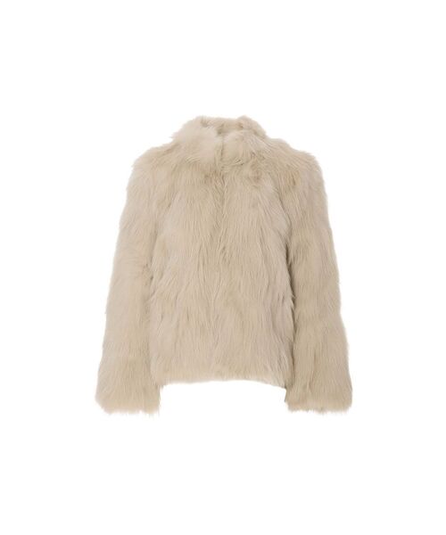SINCETHEN(シンスゼン)の「Winter fox fur jacket(ムートンコート・レディース・その他・FREE)」の1枚目の写真