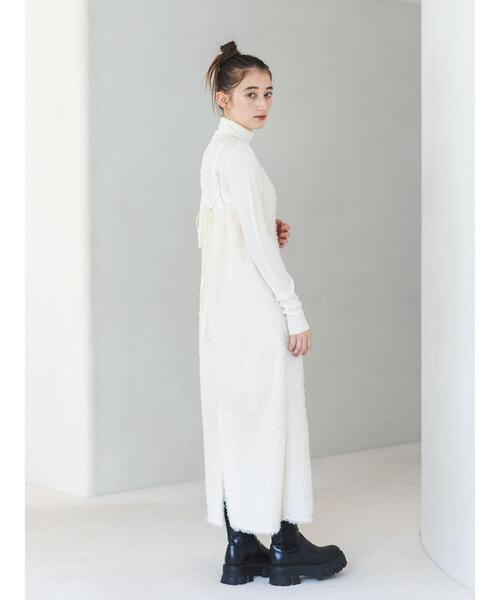 シャギーキャミワンピース（ワンピース）｜so4u（ソーフォーユー）の