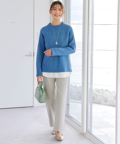 Tiaclasse（ティアクラッセ）の「コーデュロイパンツ（その他パンツ・レディース・ブラック/ライトグレー・M/L/S）」の8枚目の写真