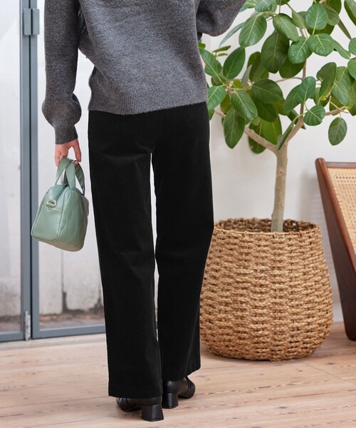 Tiaclasse（ティアクラッセ）の「コーデュロイパンツ（その他パンツ・レディース・ブラック/ライトグレー・M/L/S）」の12枚目の写真