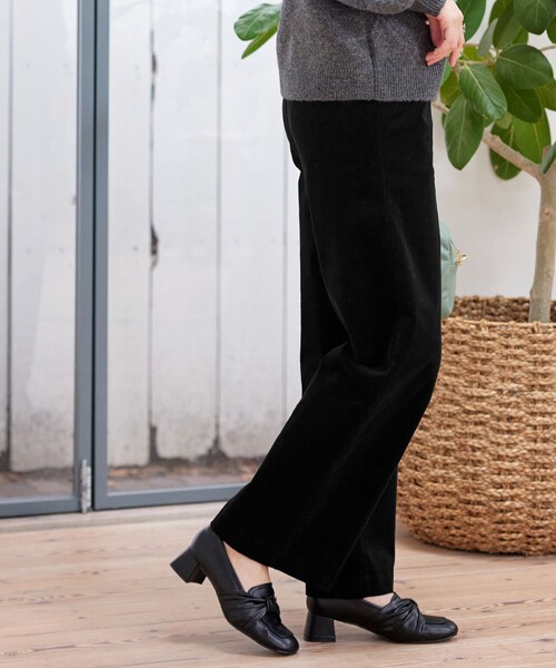 Tiaclasse（ティアクラッセ）の「コーデュロイパンツ（その他パンツ・レディース・ブラック/ライトグレー・M/L/S）」の14枚目の写真
