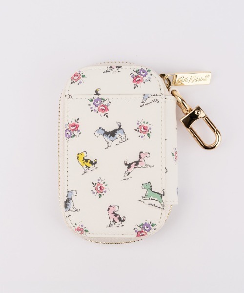 Cath Kidston（キャスキッドソン）の「カウレザーキーケース（キーケース/キーアクセサリー・レディース・サックスブルー/アイボリー/ピンク・FREE）」の6枚目の写真