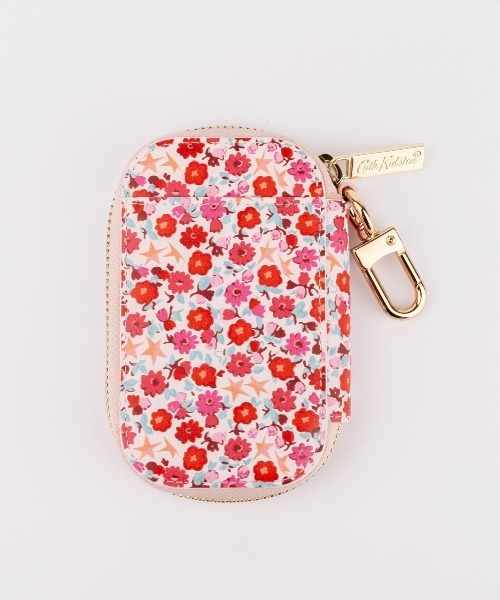 Cath Kidston（キャスキッドソン）の「カウレザーキーケース（キーケース/キーアクセサリー・レディース・サックスブルー/アイボリー/ピンク・FREE）」の10枚目の写真