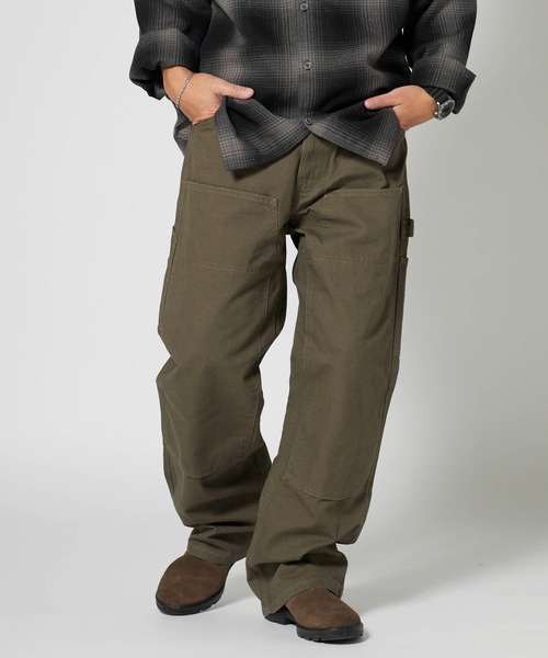 BEN DAVIS（ベンデイビス）の「BEN DAVIS/ベンデイビス DBL KNEE CARPENTER PANTS ダブルニー カーペンターパンツ（チノパンツ・メンズ・ブラック/オリーブ・36/34/32/30）」の16枚目の写真