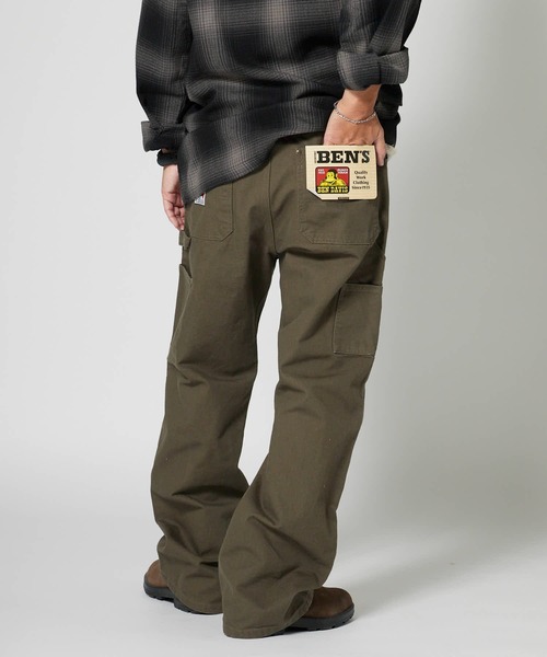 BEN DAVIS（ベンデイビス）の「BEN DAVIS/ベンデイビス DBL KNEE CARPENTER PANTS ダブルニー カーペンターパンツ（チノパンツ・メンズ・ブラック/オリーブ・36/34/32/30）」の14枚目の写真