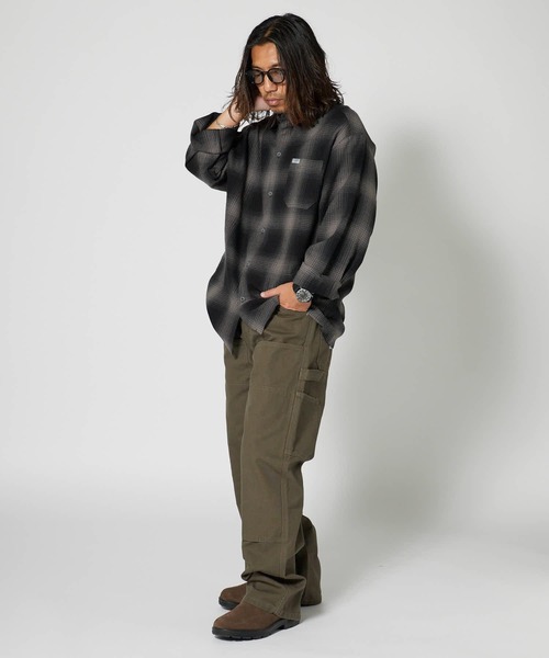 BEN DAVIS（ベンデイビス）の「BEN DAVIS/ベンデイビス DBL KNEE CARPENTER PANTS ダブルニー カーペンターパンツ（チノパンツ・メンズ・ブラック/オリーブ・36/34/32/30）」の10枚目の写真