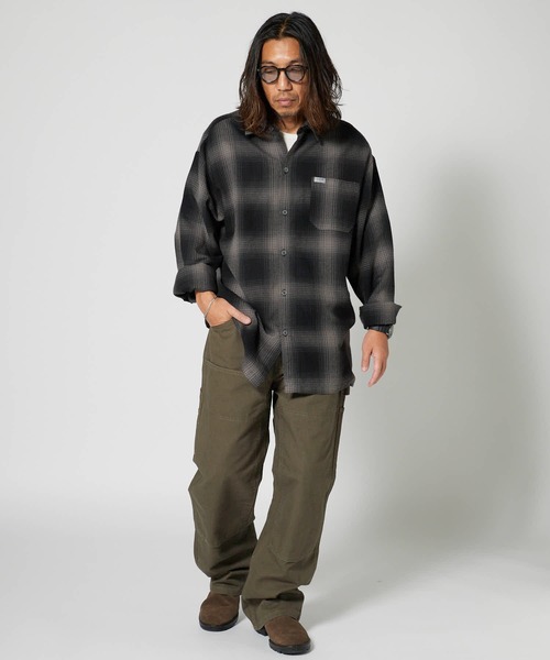 BEN DAVIS（ベンデイビス）の「BEN DAVIS/ベンデイビス DBL KNEE CARPENTER PANTS ダブルニー カーペンターパンツ（チノパンツ・メンズ・ブラック/オリーブ・36/34/32/30）」の8枚目の写真