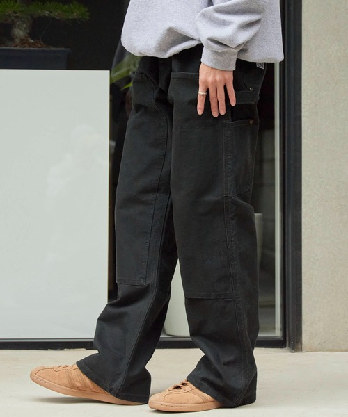 BEN DAVIS（ベンデイビス）の「BEN DAVIS/ベンデイビス DBL KNEE CARPENTER PANTS ダブルニー カーペンターパンツ（チノパンツ・メンズ・ブラック/オリーブ・36/34/32/30）」の7枚目の写真