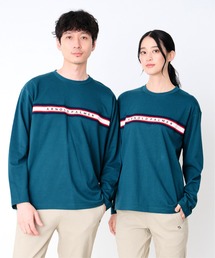 シェア パネルリブライン ロングスリーブ Tシャツ