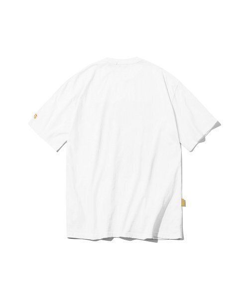 MAINBOOTH（メインブース）の「[パトワマット] バーニングTシャツ(ホワイト)（Tシャツ/カットソー・レディース・その他・2/3）」の2枚目の写真