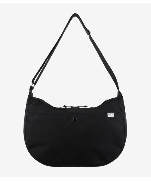 A.P.C.(アーペーセー)の「SATCHEL M A.P.C. GREGORY(ショルダーバッグ・メンズ・ブラック・ONESIZE)」の2枚目の写真