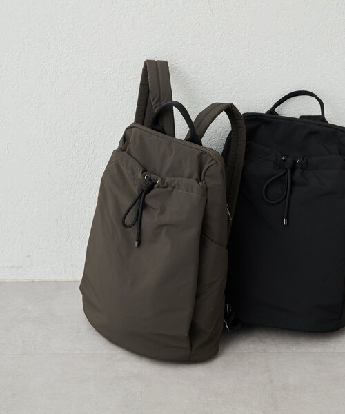 ear PAPILLONNER　撥水/A4サイズ対応ドロストリュック 撥水/A4サイズ対応》ドロストリュック（バックパック/リュック）｜ear