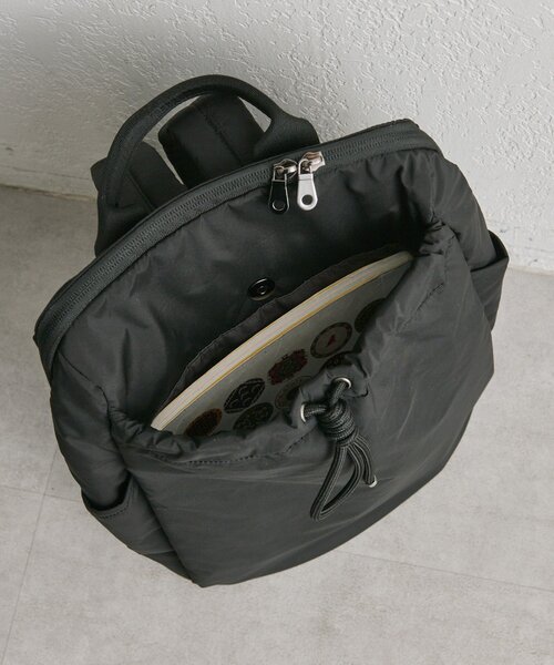 ear PAPILLONNER　撥水/A4サイズ対応ドロストリュック ear PAPILLONNER｜《撥水/A4サイズ対応》ドロストリュック | Rakuten