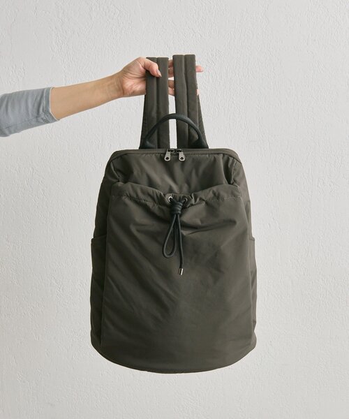 ear PAPILLONNER　撥水/A4サイズ対応ドロストリュック 撥水/A4サイズ対応》ドロストリュック（バックパック/リュック）｜ear