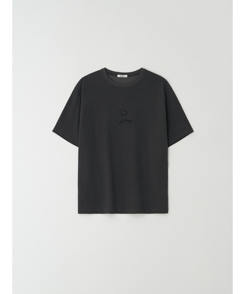 RMRN(アルエームアルエヌ)の「BICYLE PIGMENT T-SHIRT(Tシャツ/カットソー・レディース・ネイビー/チャコール・FREE)」の5枚目の写真