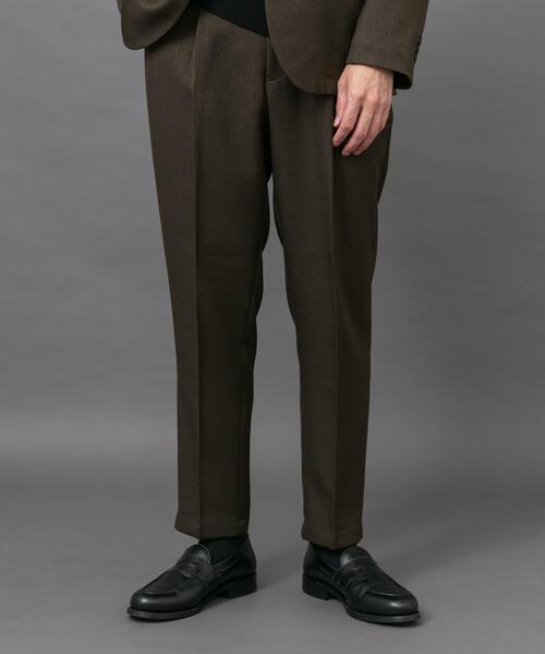 セール】LIFE STYLE TAILOR ブラッシュドツイルストレッチパンツ