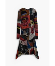 Desigual（デシグアル）の「アートコラージュ ニットワンピース