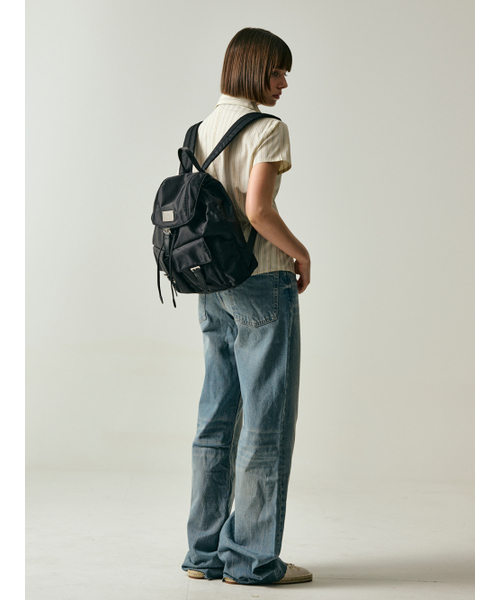 Salad bowls（サラダボール）の「SYMBOL NYLON BACKPACK [BLACK]（バックパック/リュック・レディース・ブラック・FREE）」の12枚目の写真