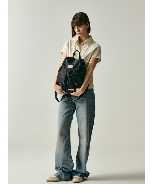 Salad bowls（サラダボール）の「SYMBOL NYLON BACKPACK [BLACK]（バックパック/リュック・レディース・ブラック・FREE）」の16枚目の写真