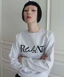 Lettering Logo Sweatshirt (ICE MELANGE)