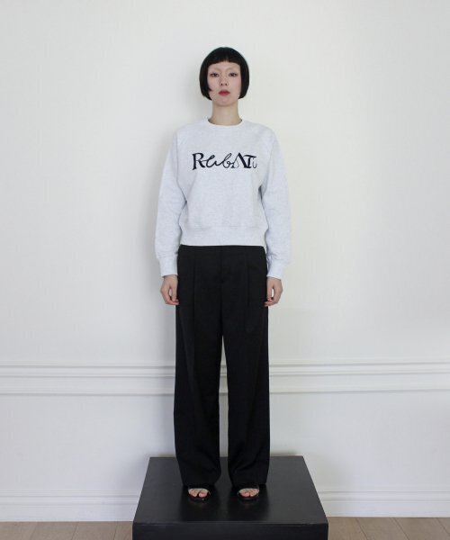 RUBATI(ルバティ)の「Lettering Logo Sweatshirt (ICE MELANGE)(スウェット・レディース・その他・size2/size1)」の4枚目の写真