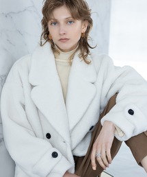 EUCLAID（エウクレイド）の「ボアジャケット（ピーコート）」