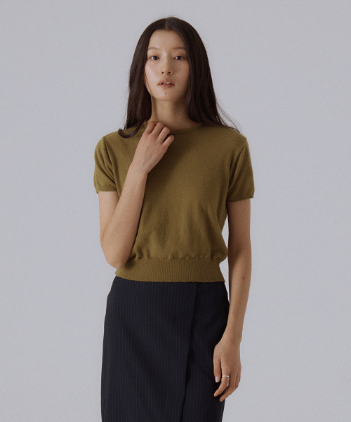 SILN(シルン)の「Ever wool knit (OLIVE)(ニット/セーター・レディース・その他・FREE)」の2枚目の写真
