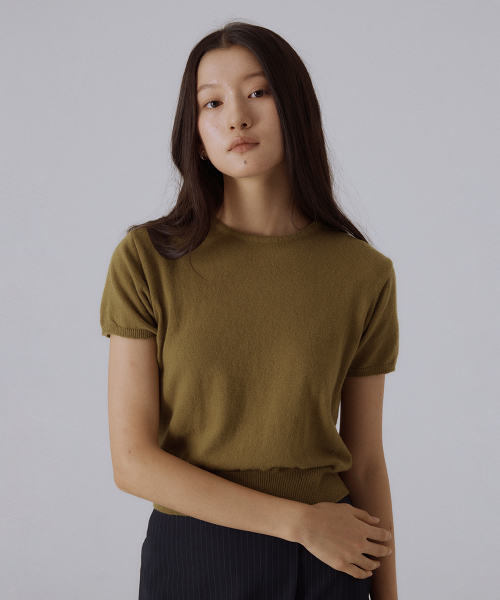 SILN(シルン)の「Ever wool knit (OLIVE)(ニット/セーター・レディース・その他・FREE)」の3枚目の写真