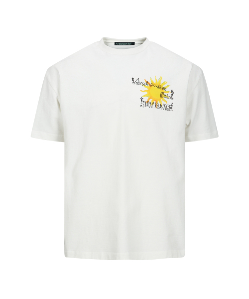 ADSB ANDERSSON BELL(アンダースンベル)の「(エッセンシャル) ユニセックス サンダンス Tシャツ atb1402u(ホワイト)(Tシャツ/カットソー・レディース・その他・MEDIUM/SMALL/X-SMALL/X-LARGE/LARGE)」の2枚目の写真
