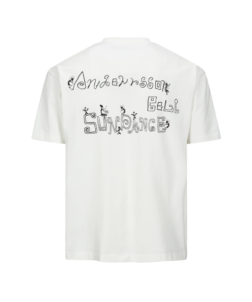 ADSB ANDERSSON BELL(アンダースンベル)の「(エッセンシャル) ユニセックス サンダンス Tシャツ atb1402u(ホワイト)(Tシャツ/カットソー・レディース・その他・MEDIUM/SMALL/X-SMALL/X-LARGE/LARGE)」の4枚目の写真