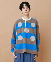 FRAPBOIS | クルーボーダー カットソー(Tシャツ/カットソー)