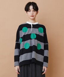 FRAPBOIS | クルーボーダー カットソー(Tシャツ/カットソー)