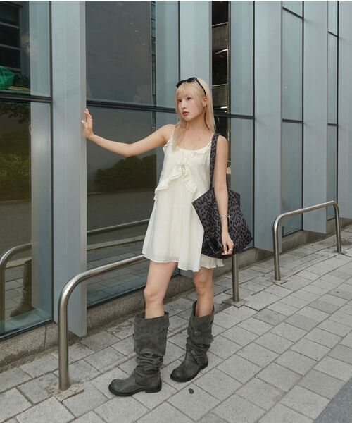 TUO（トゥオ）の「CARRIE LEOPARD GREY   ケリー レオパード グレー（ショルダーバッグ・レディース・その他・FREE）」の22枚目の写真