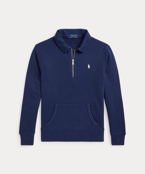 POLO RALPH LAUREN CHILDRENSWEAR(ポロ ラルフ ローレン チルドレンズウェア)の「フレンチ テリー カラード スウェットシャツ(パーカー・キッズ・ネイビー系1・S/L/M/XL)」の1枚目の写真
