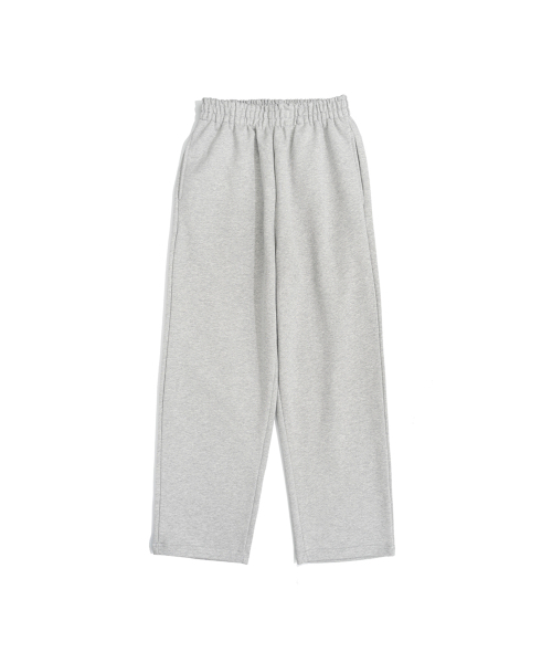 BECANVAS(ビキャンバス)の「BECANVAS STRAIGHT SWEATPANTS (MELANGE)(スウェットパンツ・メンズ・チャコールグレー・FREE)」の1枚目の写真