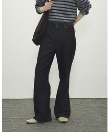 POKER FACE（ポーカーフェイス）の「CORDUROY FLAERD PANTS INDIGO（その他パンツ）」