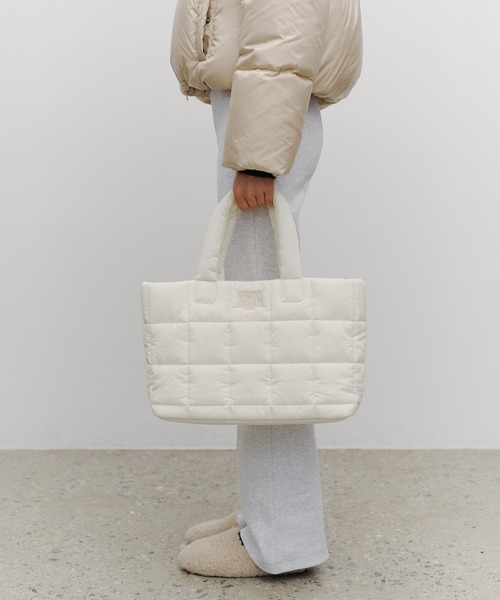 CLASSIC LOGO PADDING TOTE BAG（ハンドバッグ）｜MARITHE + FRANCOIS