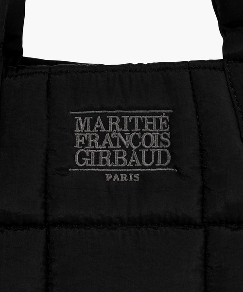 MARITHE + FRANCOIS GIRBAUD(マリテフランソワジルボー)の「CLASSIC LOGO PADDING TOTE BAG(ハンドバッグ・レディース・アイボリー/ベビーピンク/Black・フリー)」の8枚目の写真