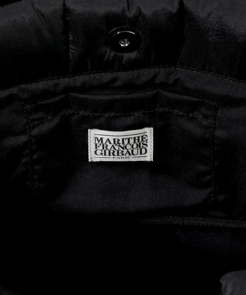 MARITHE + FRANCOIS GIRBAUD(マリテフランソワジルボー)の「CLASSIC LOGO PADDING TOTE BAG(ハンドバッグ・レディース・アイボリー/ベビーピンク/Black・フリー)」の9枚目の写真