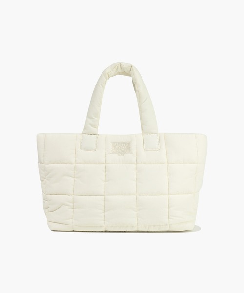 MARITHE + FRANCOIS GIRBAUD(マリテフランソワジルボー)の「CLASSIC LOGO PADDING TOTE BAG(ハンドバッグ・レディース・アイボリー/ベビーピンク/Black・フリー)」の11枚目の写真