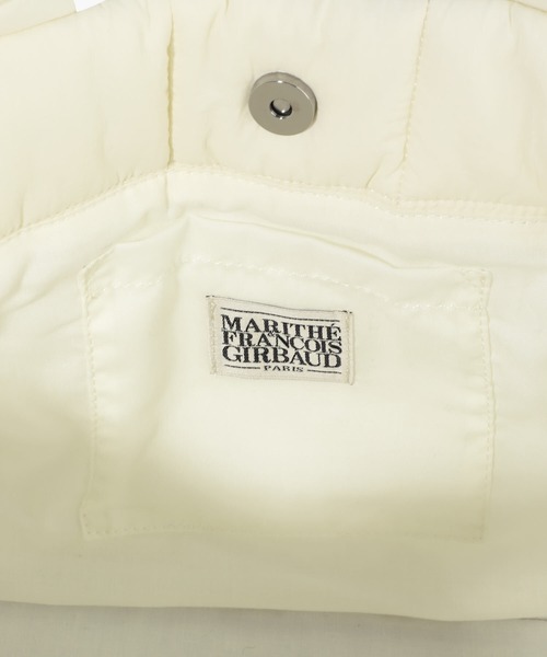 MARITHE + FRANCOIS GIRBAUD(マリテフランソワジルボー)の「CLASSIC LOGO PADDING TOTE BAG(ハンドバッグ・レディース・アイボリー/ベビーピンク/Black・フリー)」の15枚目の写真