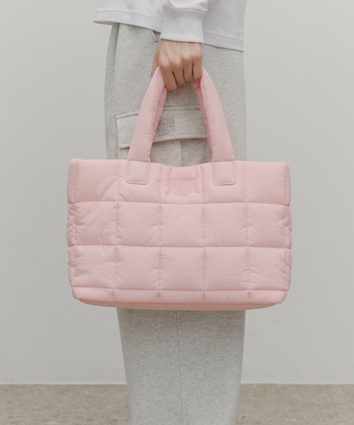 MARITHE + FRANCOIS GIRBAUD(マリテフランソワジルボー)の「CLASSIC LOGO PADDING TOTE BAG(ハンドバッグ・レディース・アイボリー/ベビーピンク/Black・フリー)」の16枚目の写真
