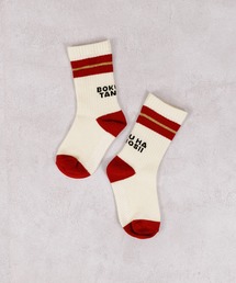 BOKU HA TANOSII | 【BOKU HA TANOSII】別注ラメラインソックス/13-15cm(ソックス/靴下)