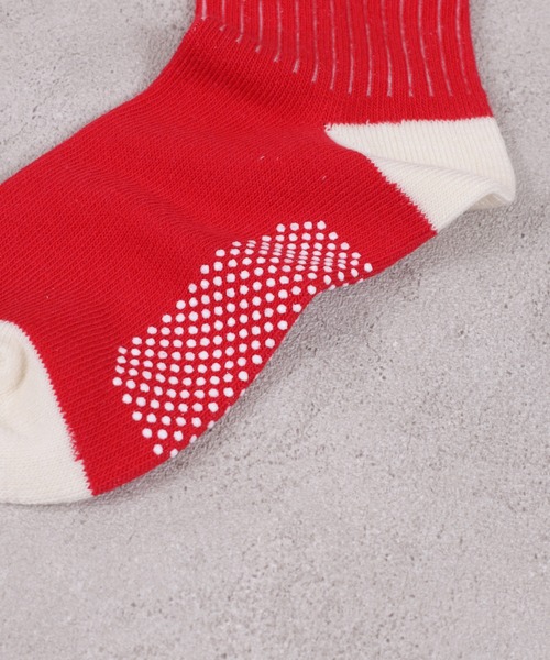 BOKU HA TANOSII（ボク　ハ　タノシイ）の「【BOKU HA TANOSII】別注ラメラインソックス/13-15cm（ソックス/靴下・キッズ・ホワイト/レッド/ブルー・13-15cm）」の8枚目の写真